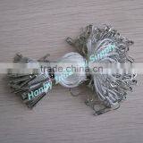 Reusable 2017 Custom 22mm White Pear Safety Pin Hang Tag String
