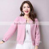 Wholesale New Fashion Knitted Cardigan Tops Candy Color Ladies Cardigan Sweater Women Cardigan thumbnail-2