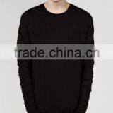 Customized Cheap Extra Long Sleeves Collar Men T-shirt thumbnail-2