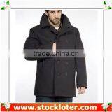Black Coat Stock Mens Long Wool Coats Stocklots,140801o thumbnail-1