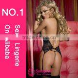 Sunspice Hot Sale Lingerie Manufacturer Quality Guarantee Girls Sexy Babydoll Nighty Girls Sexy Dot Corset 2015 Sexy Corset thumbnail-2