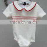 Wholesale Spanish Baby Clothes for 1year Old With Red Embroiderey thumbnail-3