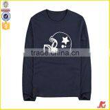 Custom Print Your Design100% Cotton O-neck Long Sleeve T Shirt thumbnail-2