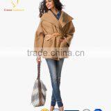 Woolen Winter Coats Woman Overoat thumbnail-4