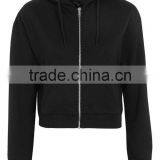 JXY Sproty Zip Crop Hoodie for Woman thumbnail-1