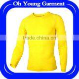 Custom Cheap Price Dry Fit Long Sleeve Plain Crew Neck T-shirt For Men Warm and Cool New Fashion Hot Sell Neck T-shirt Cheap thumbnail-1