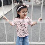 S17101A Summer T-shirt Cotton Children Clothes Casual Girls t Shirt thumbnail-2