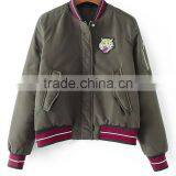 Runwaylover EY1026C Wholesale Custom Classical Sublimation Woman/man Winter Bomber Jacket thumbnail-2