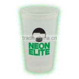 USA Made 20 oz Glow In The Dark Stadium Cup - Glows in the Dark, BPA-free and Comes With Your Logo thumbnail-1