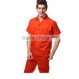 Construction Factory Work Uniform Short Sleeve Button Up Shirt thumbnail-3