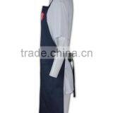 Wholesale Factory Price Navy Blue Latest Unisex Cotton Long Apron thumbnail-2
