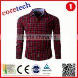 Newest Popular Red Plaid Shirt Flannel Man Factory