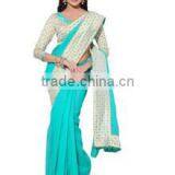 Attractive Party Wear Sarees SKU#17435 thumbnail-1
