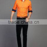 Wholesale Latest New Model Slim Fit Check Pattern Long Sleeve Man Shirt for China Supplier thumbnail-4