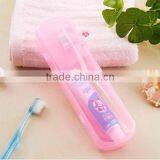 Hot Sale Modern Design Portable Candy Colors Hygienic Travel Camping Toothpaste Toothbrush Holder Protect Case Storage Bo thumbnail-3