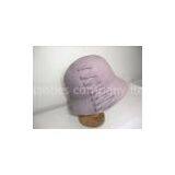 Cut Off Felt Stripe Casual Ladies' Custom Wool Felt Hats With Cloche Shape for Normal Day thumbnail-1