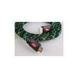 Gold Plated Flat Yellow 3D HDMI Cables 1.5m Support 1080p 3d Ethernet thumbnail-1