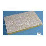 Glass Wool Sound Absorbing Ceiling Tiles , Fiberglass Ceiling Tile