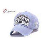 Purple 6 Panel Monogrammed Baseball Caps Custom Printed Baseball Caps thumbnail-1