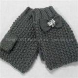 China Quality Acrylic Solid Color Links-links Knitted Lady Gloves Manufacturers thumbnail-1