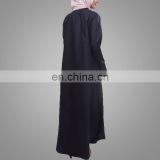 Muslim Jubah New Style Long Sleeves Abaya in Dubai Half Buttons Maxi Islamic Dresses thumbnail-4