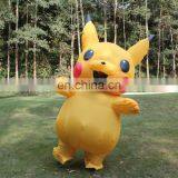 HI CE Cartoon Character Inflatable Pikachu Mascot Costume for Adult,funny Mascot Costume With High Quality thumbnail-3