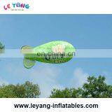 New Style Inflatable Green Blimp Balloon for Floating, Advertising Airship Balloon