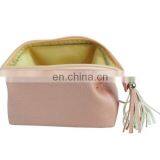Litch Patent Leather Luxury Cosmetic Bag Eco Beauty Makeup Bag With Tassel Zipper Closure thumbnail-3