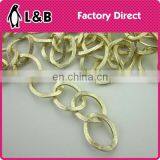 Wholesale Custom Made Design Aluminum Oxidation Long Chain Design Gold thumbnail-4