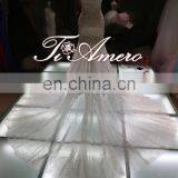 Complicated Handcraft Luxury Beaded Long Train Mermaid Corset Wedding Dress For 2016 thumbnail-2