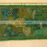 Wholesale Manufacturer Old Sari Patchwork Tapestry Wall Hangings and Tabel Runner thumbnail-2