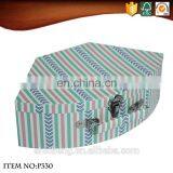 Kids Barbie Doll Cardboard Paper Suitcase With Metal Lock thumbnail-2