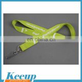 Business neck detachable plastic id card holder lanyard with sublimation logo printing