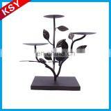 Best Selling Fine Workmanship Metal Tree Hold Custom Hanging Lantern Candle Holders Base For Wine Bottle thumbnail-5