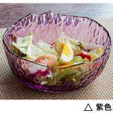 Irregularity Colored Hammer Eye Pattern Glass Bowl/Plate/Dish With 2 Size Optional thumbnail-2