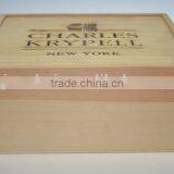 Natural Color Unfinished Pine Wooden Sliding Lid Box,wood Keepsake Box thumbnail-3