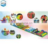 Outdoor Boot Camp Inflatable Obstacle Course, Cheap Kids Inflatable Bouncer Obstacle Course thumbnail-4