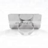 Nail Art Palette Ring Stainless Steel Pallet Professional Nail DIY Art Design Paint Square Palette Metal Tool thumbnail-3