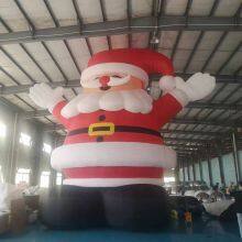 Giant 20feet Premium Inflatable Decor Santa Claus With Blower for Christmas Inflatable Yard Decoration Outdoor thumbnail-1