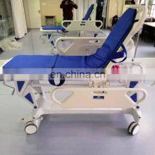 Hydraulic Emergency Rooms and Clinics Multi-functional Stretcher ABS Emergency Ambulance Stretcher thumbnail-2