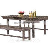 Outdoor Rattan Table Set thumbnail-2