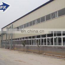 China Manufacturer Heavy Wind Resistance Prefab Wide Span Steel Frame Warehouse Shed Building thumbnail-3