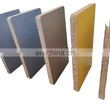 Furniture Used E0 Grade Texture Colored Melamine Partical Board