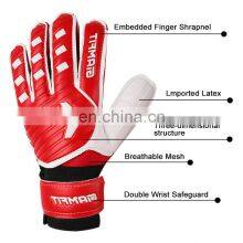 Adults Kids Size Latex Soccer Goalkeeper Gloves Professional Football Goalkeeper Gloves Strong Protection Football Match Gloves thumbnail-4