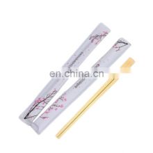Manufacture Disposable Cute Tensoge Organic Bamboo Sushi Chopstick for Wrapped Paper