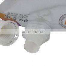 Custom Print Shaped Juice Spout Pouch Drinks Stand up Plastic Packaging Bag Aluminum Foil Doypack With Top thumbnail-4