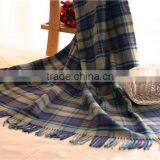 100% Wool Plaid Blanket thumbnail-5
