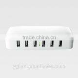 2015 Hot Selling 6 Port Desktop USB Charging Hub