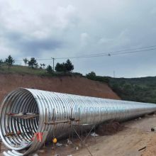 Culvert pipe drainage assembled corrugation pipe for sale