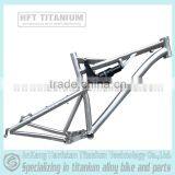 Gr9 Titanium 650B/26er/29er Full Suspension Mountain Bike Frame thumbnail-2